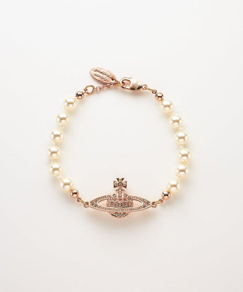 品揃え豊富で MINI BAS RELIEF ブレスレット(ピンクゴールド)（レディース アクセサリー