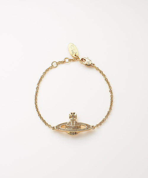 Vivienne Westwood MINI BAS RELIEF ブレスレット MINI BAS RELIEF ブレスレット(シルバー×ピンク)（メンズ