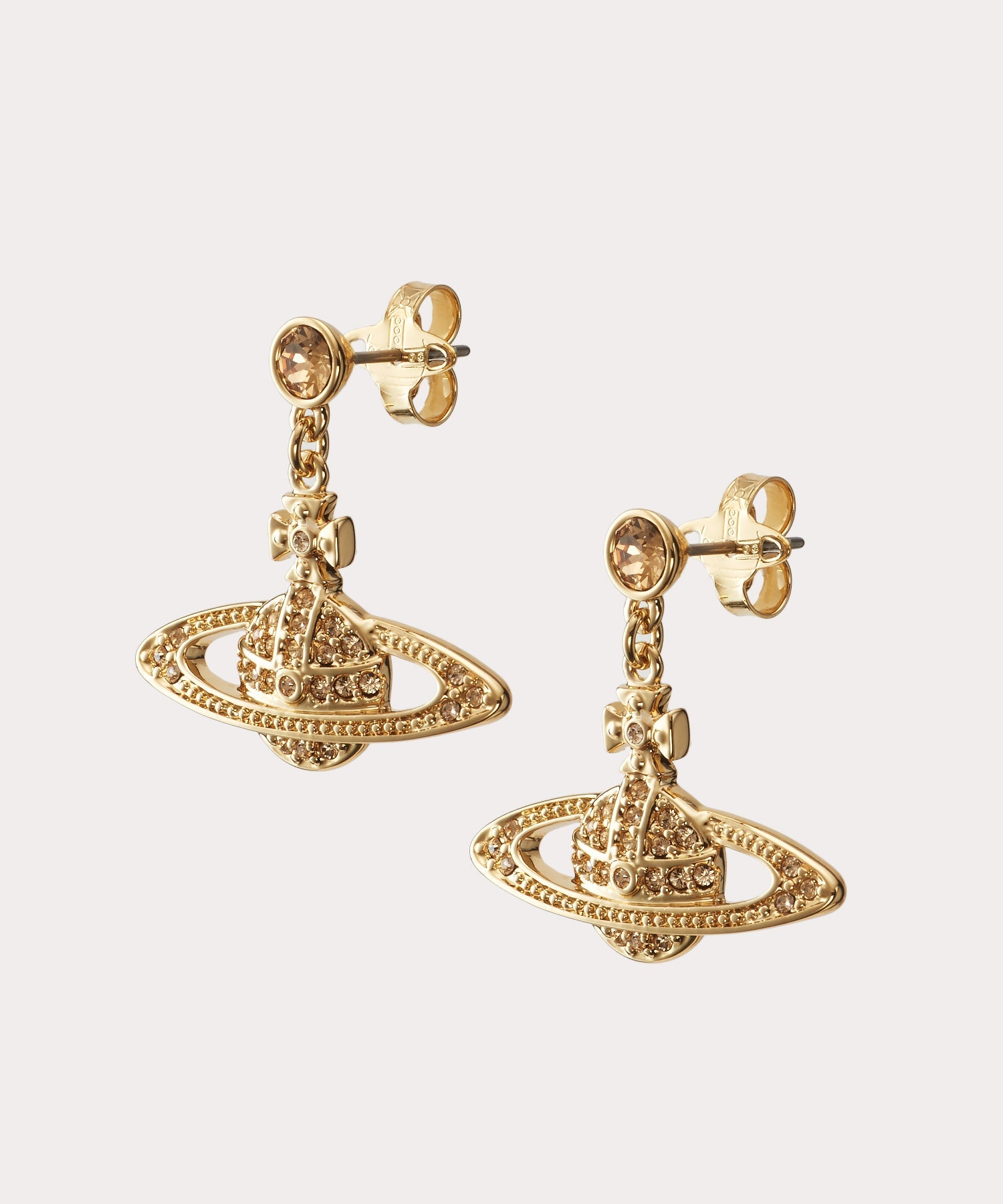 MINI BAS RELIEF ドロップピアス(シルバー)（レディース