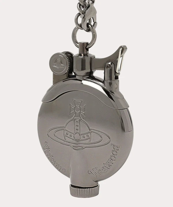 ORB チェーン付オイルライター(ブラック系)（メンズ）（1358999014