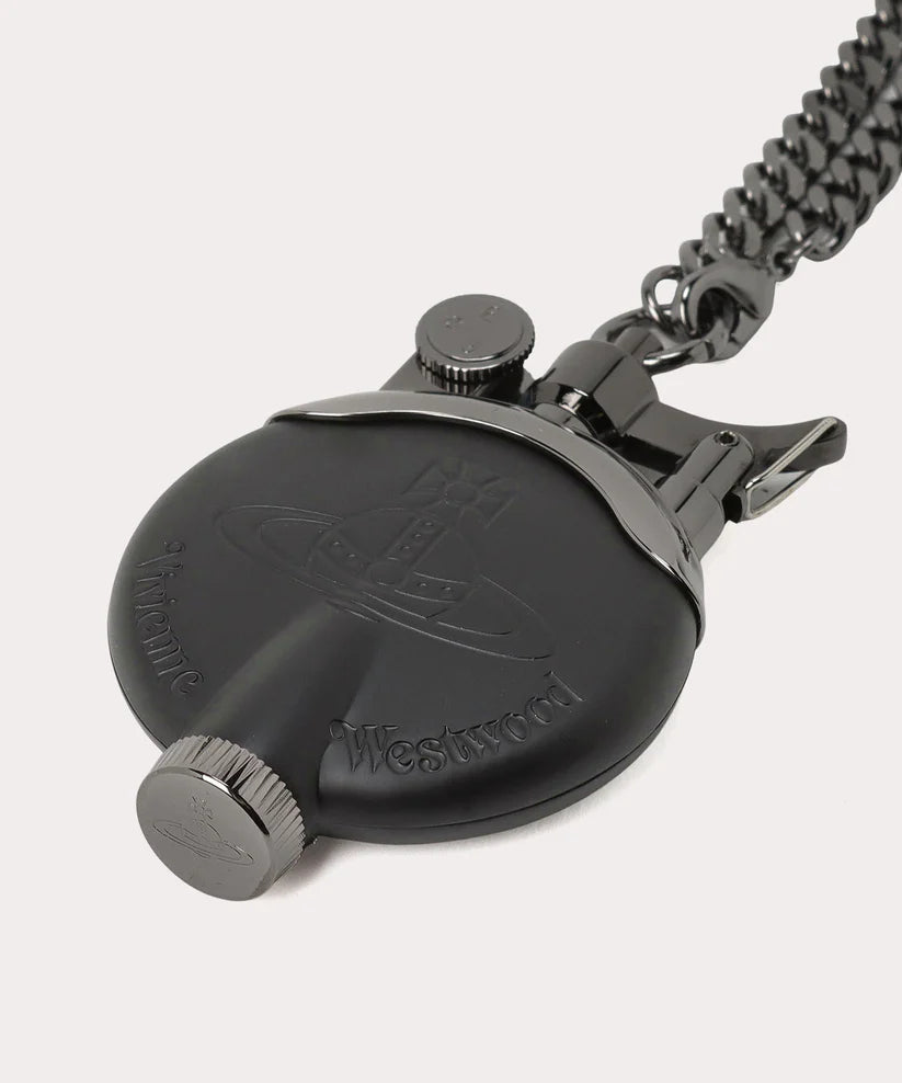 ORB チェーン付オイルライター(ブラック系)（メンズ）（1358999021