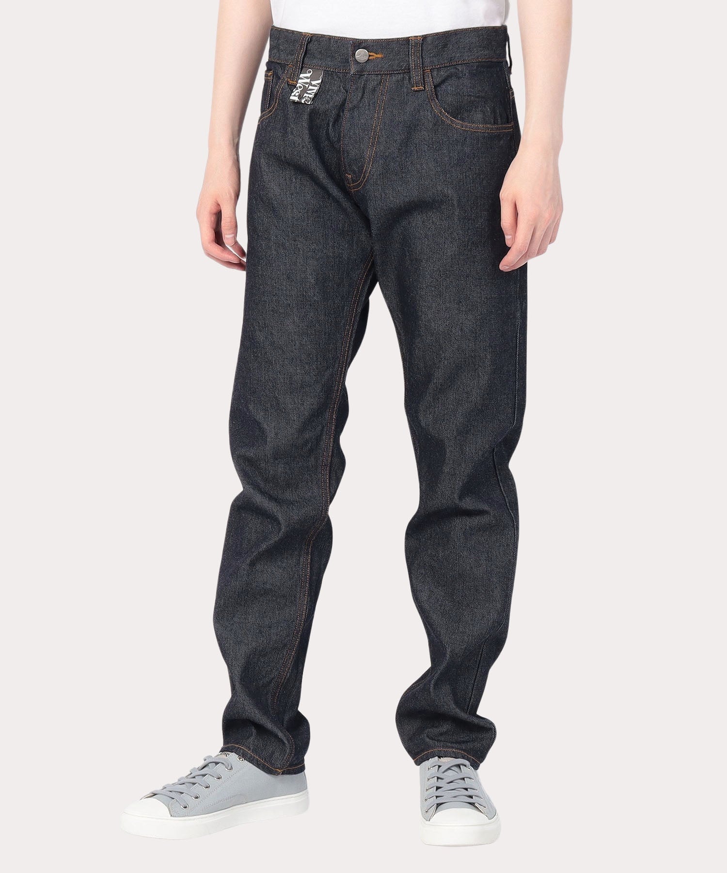 Vivienne Westwood RED LABEL オーブ総柄スキニーデニム パンツ