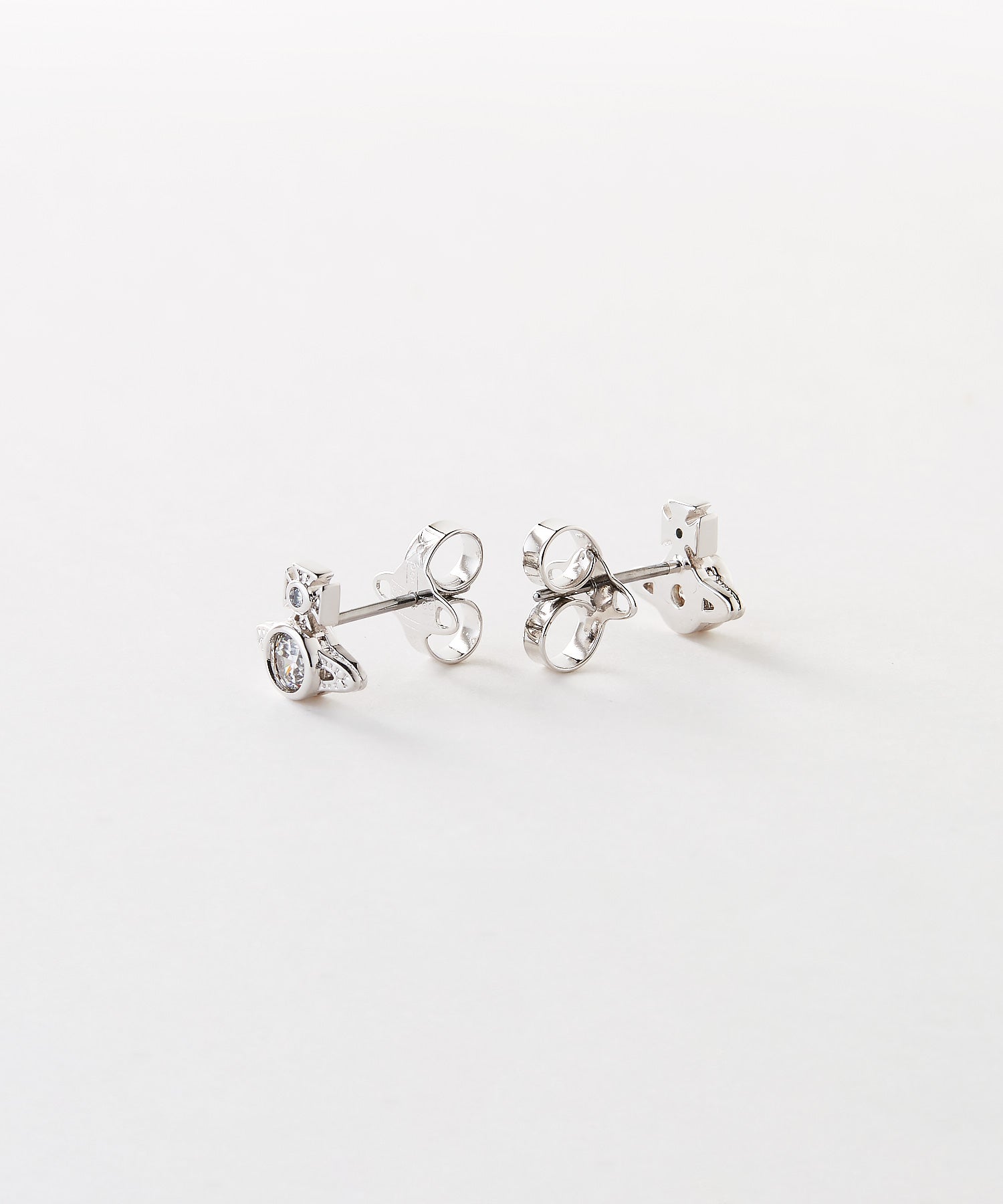 LONDON ORB ピアス(シルバー)（レディース）（1250951101