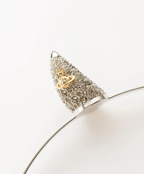 ◆Vivienne Westwood◆VIVIENNE'S HORN ALICE カチューシャ VIVIENNE'S HORN ALICE カチューシャ(シルバー×ゴールド