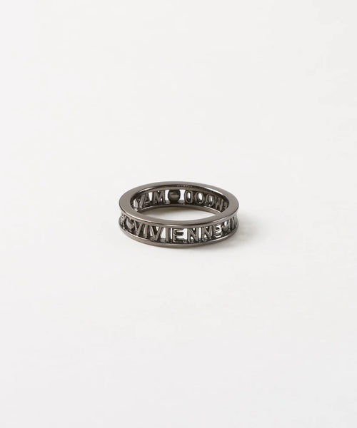 新品VivienneWestwood ヴィヴィアン ウエストウッド リング WESTMINSTER リング(ブラック)(メンズ)(1250952131