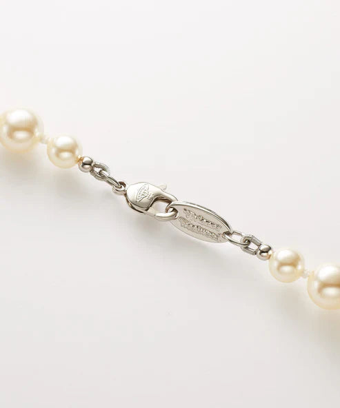 ONE ROW PEARL BAS RELIEF チョーカー