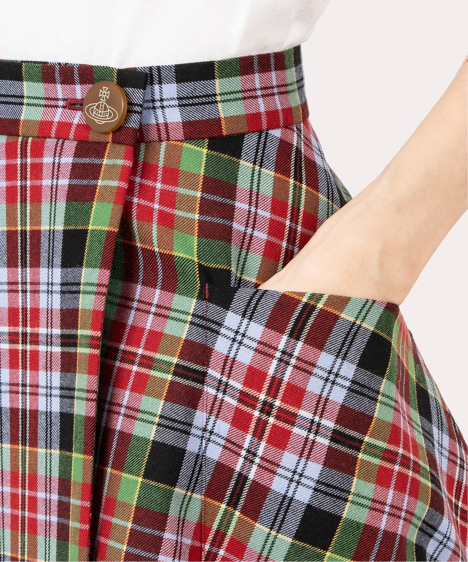 Vivienne Westwood ヴィヴィアン チェック ライディングスカート Vivienne Westwood ヴィヴィアン チェック ライディングスカート