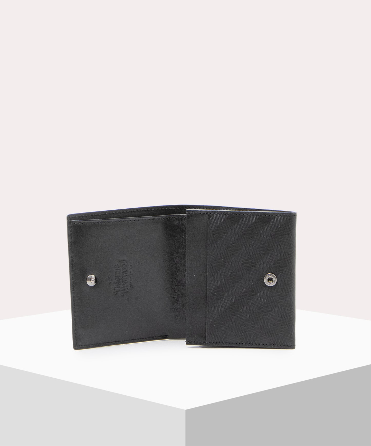 EMBOSSED 二つ折りミニ財布