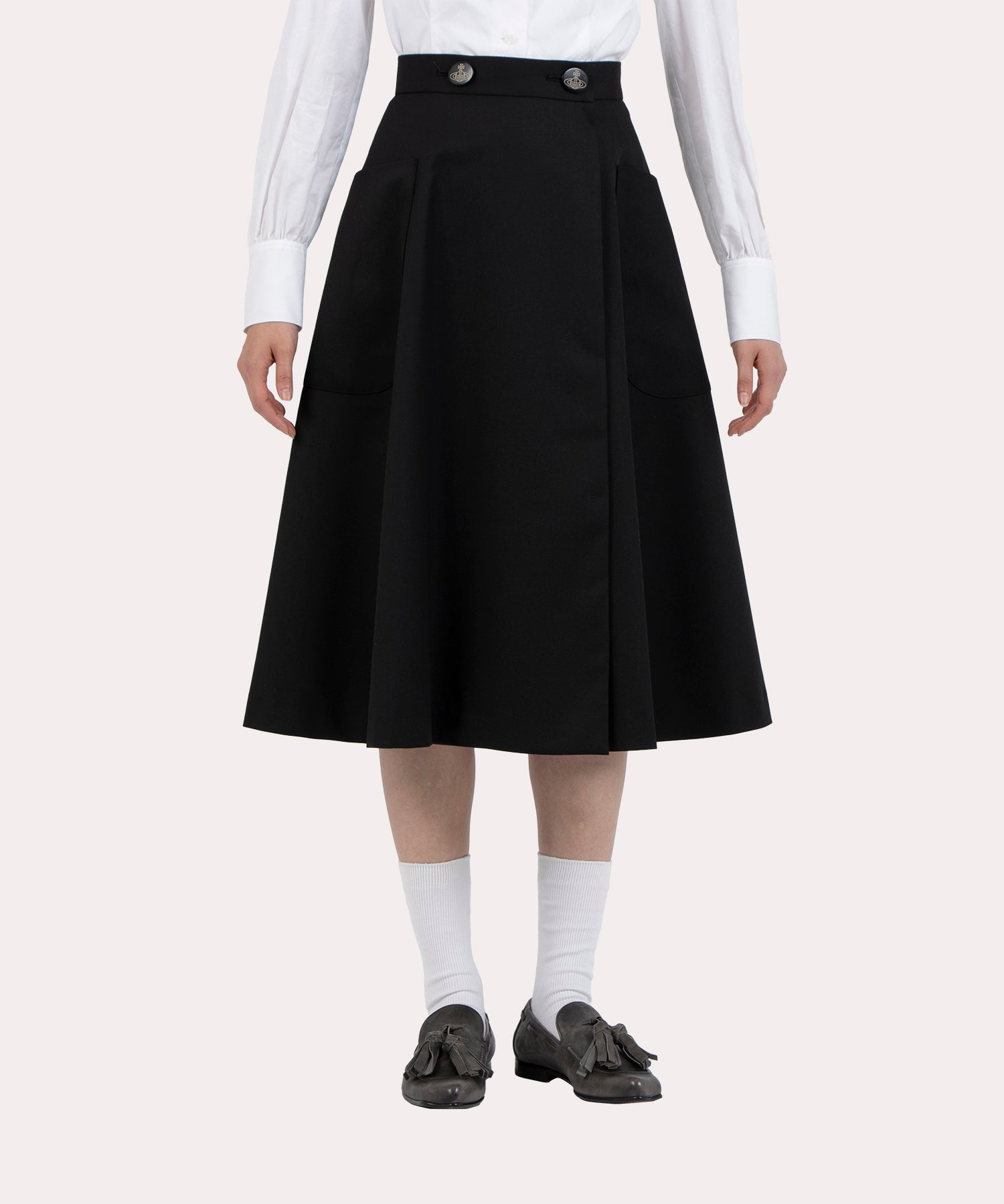 ｳｰﾙｷﾞｬﾊﾞﾗｲﾃﾞｨﾝｸﾞｽｶｰﾄ（スカート）｜Vivienne Westwood