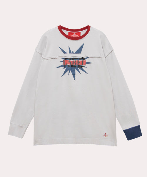 REDLABEL EXPLOSIVE 長袖Tシャツ(グレー)（レディース