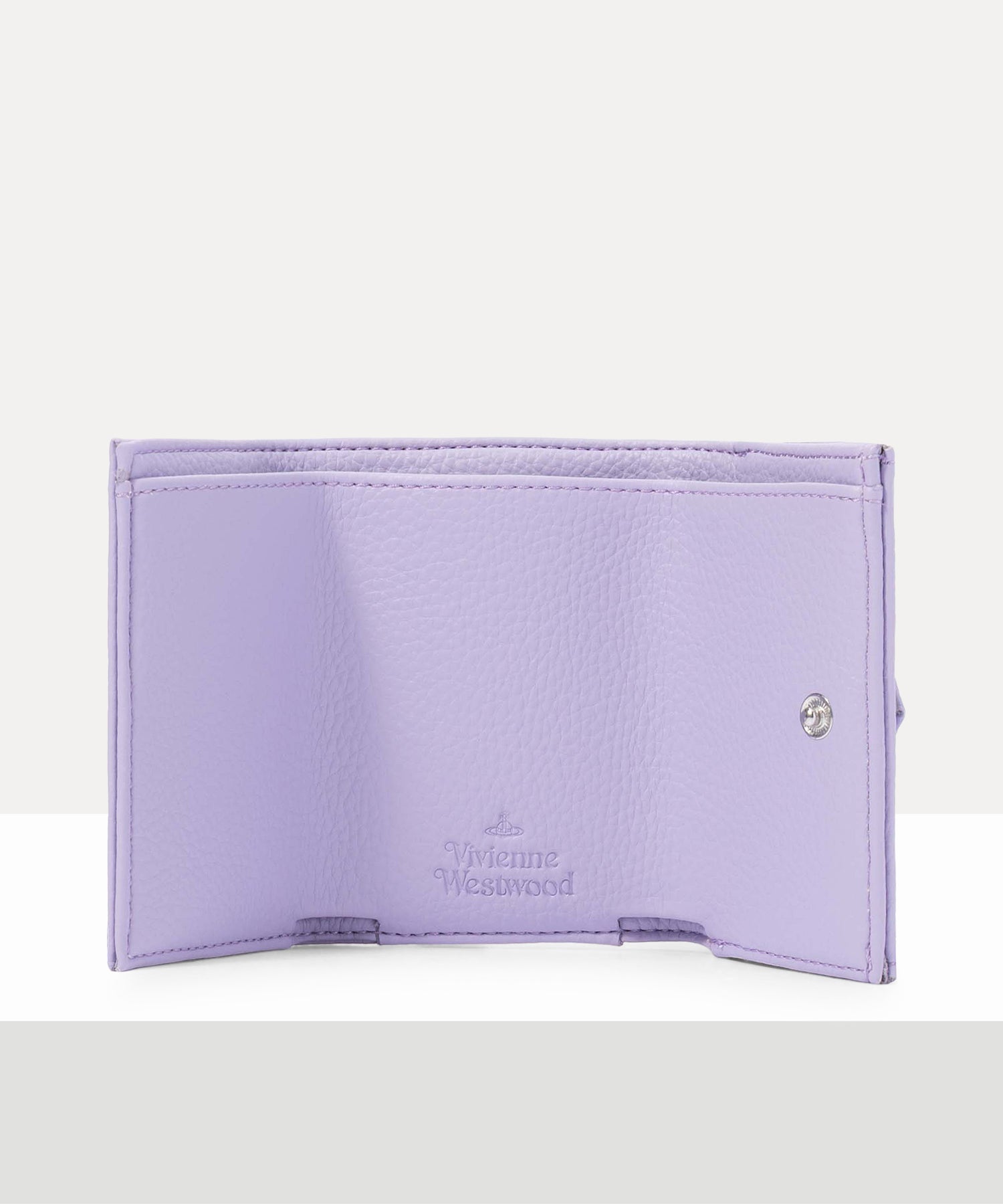 PU GRAIN ENVELOPE 三つ折りミニ財布(パープル)（メンズ）（1220961179