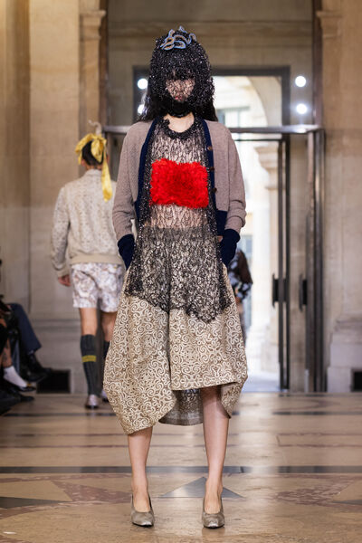 ANDREAS KRONTHALER FOR VIVIENNE WESTWOOD SPRING-SUMMER 26 CATWALK