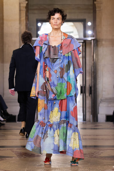 ANDREAS KRONTHALER FOR VIVIENNE WESTWOOD SPRING-SUMMER 26 CATWALK