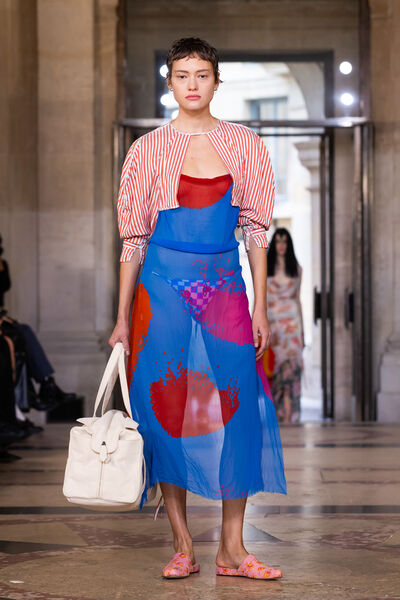 ANDREAS KRONTHALER FOR VIVIENNE WESTWOOD SPRING-SUMMER 26 CATWALK