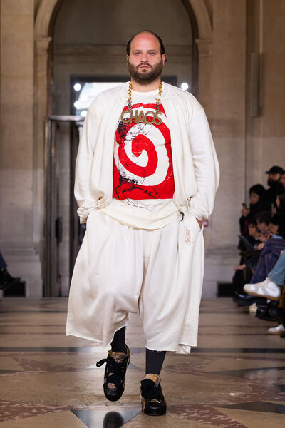 ANDREAS KRONTHALER FOR VIVIENNE WESTWOOD SPRING-SUMMER 26 CATWALK