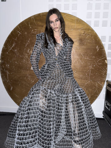 Vivienne Westwood シースルーボイルアニマルカットスカート VIVIENNE WESTWOOD AUTUMN-WINTER 2025/26 CAMPAIGN ｜ヴィヴィアン