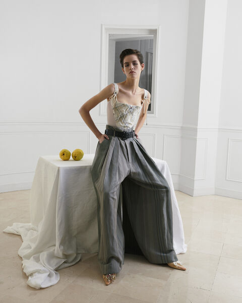 【最高デザイン☆高級インポートモデル】ヴィヴィアンウエストウッド 総柄ジャケット VIVIENNE WESTWOOD SPRING-SUMMER 2025 CATWALK ｜ヴィヴィアン