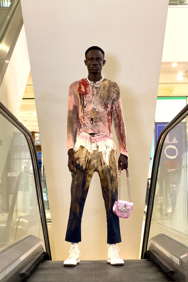 ヴィヴィアンウエストウッド 2023年モデル　ニット　ビッグシルエット セーター VIVIENNE WESTWOOD AUTUMN-WINTER 2023/24 ｜ヴィヴィアン