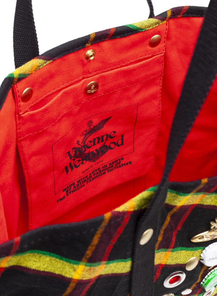 Vivienne Westwood MAN “CARPENTER APPLIQUE SHOPPER BAG” On Sale