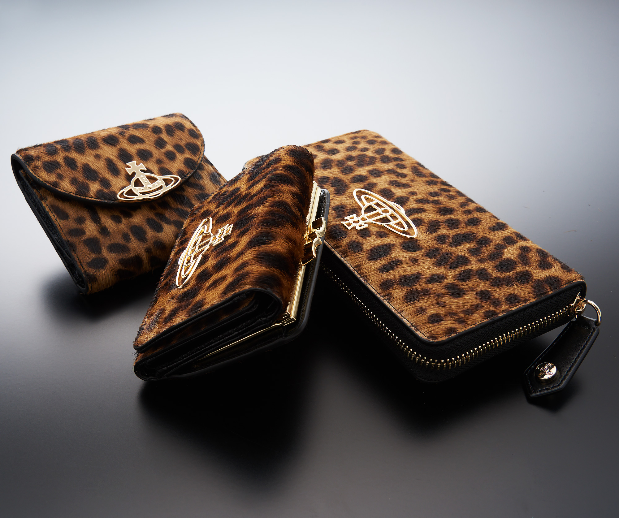 Vivienne Westwood “LEOPARD HAIRCALF Leather Goods” On Sale