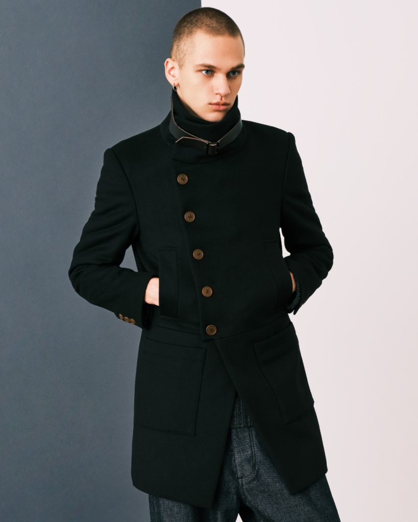 Vivienne Westwood MAN “STAND COLLAR COAT” On Sale